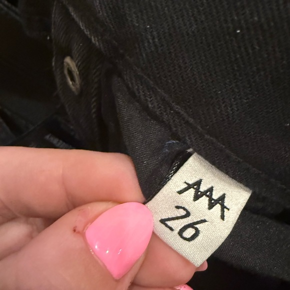 ZGY Women's Black Wide-Leg Jeans - Picture 3 of 4